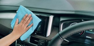 Clean-smelling car